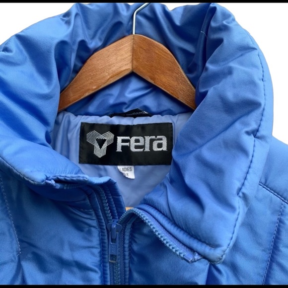 Fera Ski Jacket Winter Coat Women’s Size 12 Blue - Picture 6 of 9